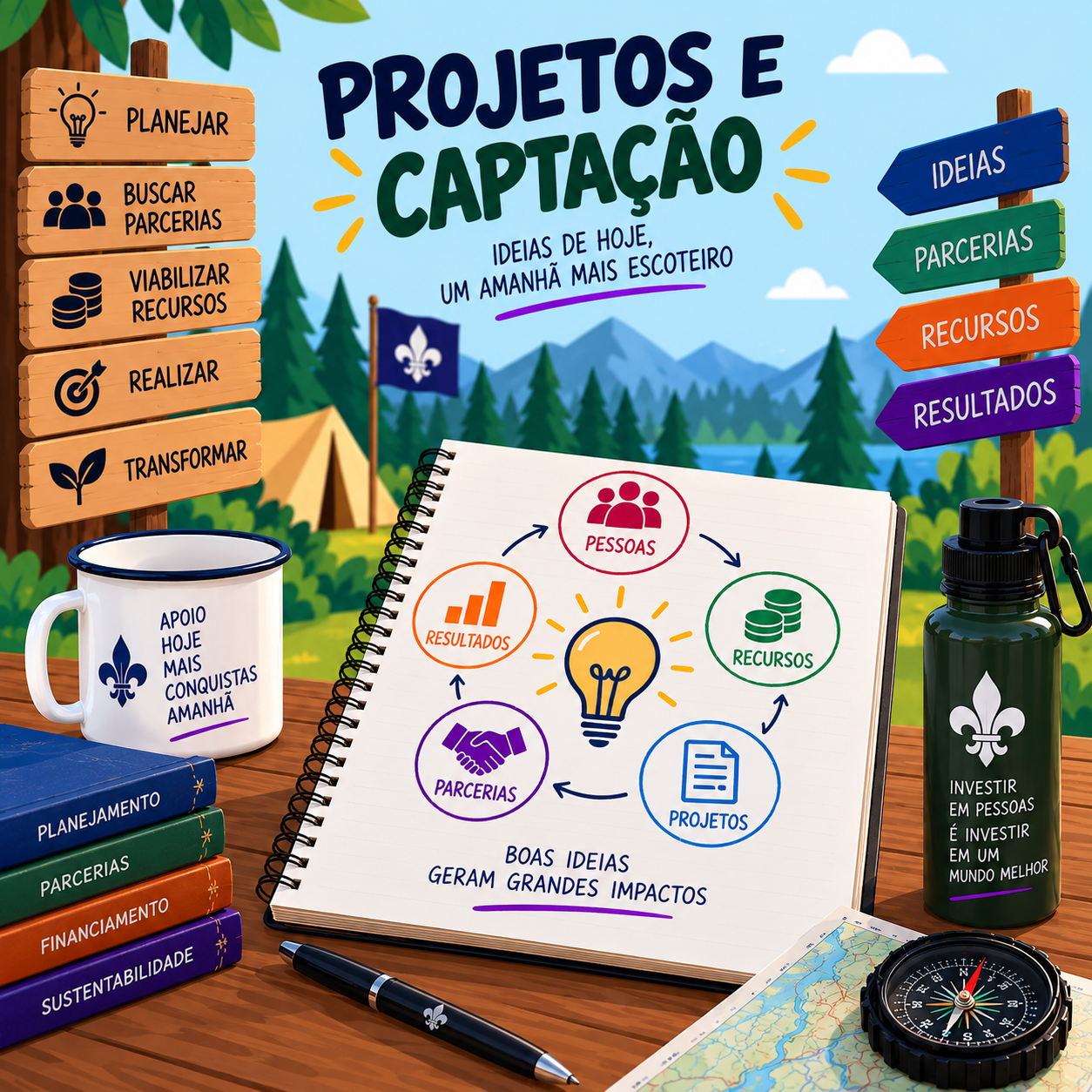 Projetos e Captação